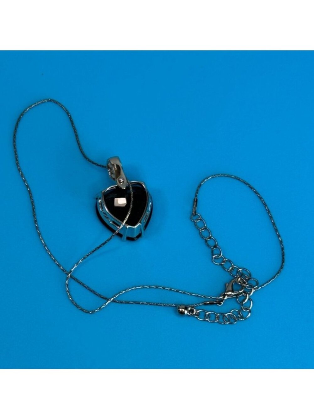 Chateau D'Argent David Sigal Smoky Quartz Heart Sterling Pendant Canada - Picture 8 of 9